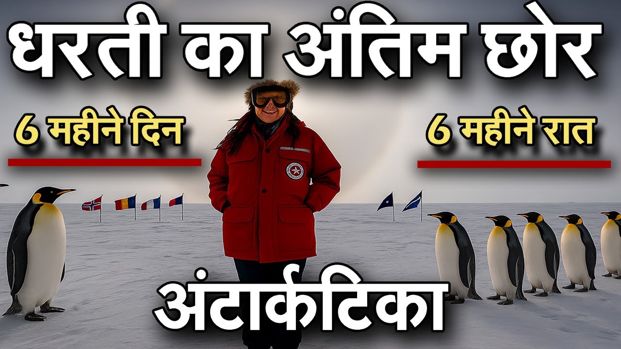अंटार्कटिका की अनोखी यात्रा जहां सब कुछ उल्टा है | Antarctica Trip |Journey to Antarctica Facts, EP2