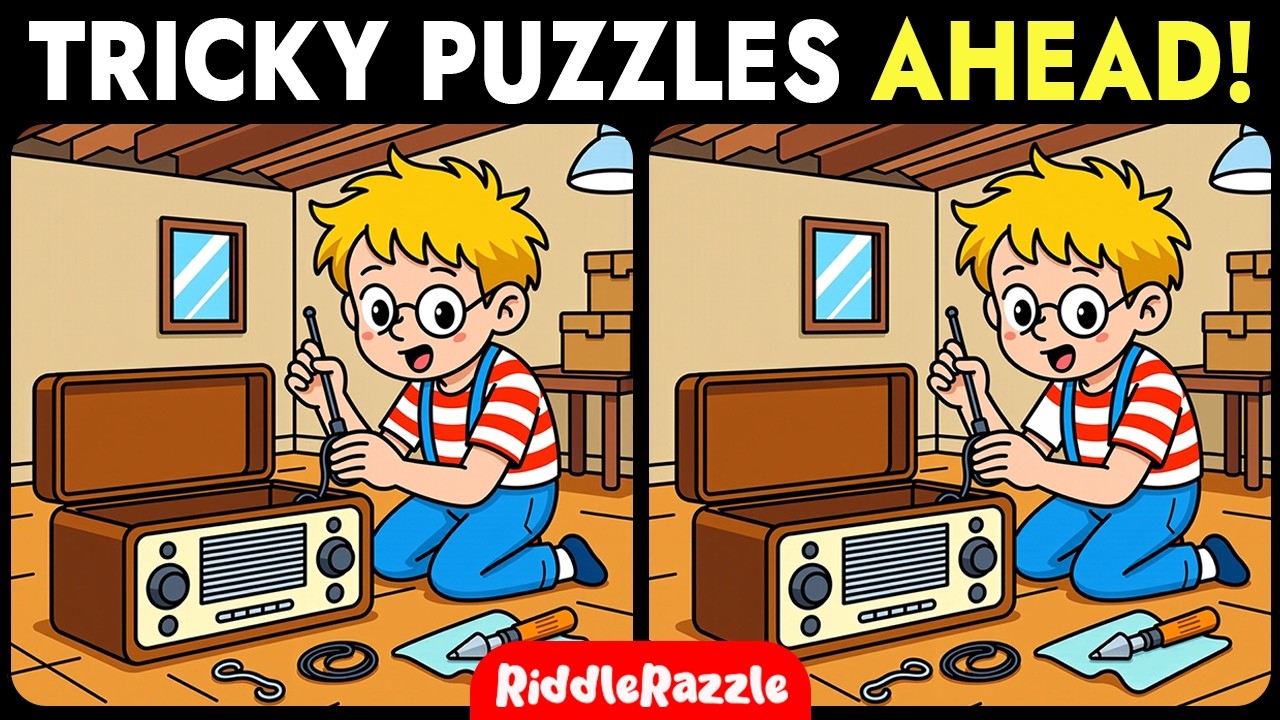 Train Your Brain / Spot 3 Differences! Try This 10-Minute Brain Workout