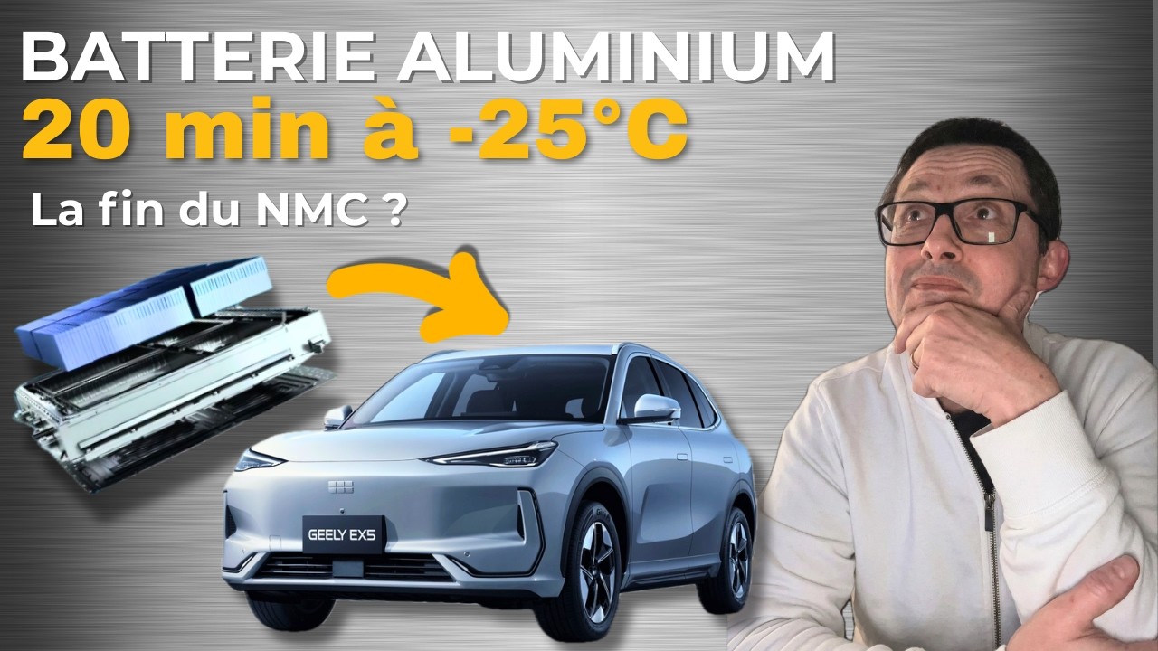Nouvelle Batterie Aluminium Geely : la meilleure chimie de l’hiver  ?