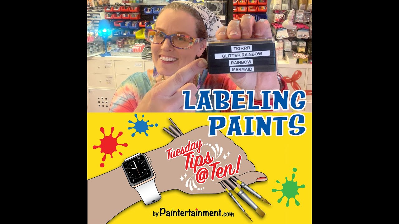 Tuesday Tips @ 10: Labeling Paints
