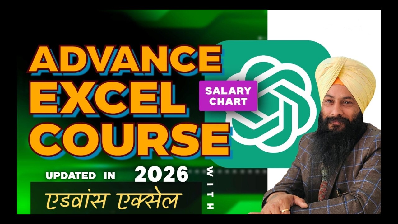 Excel Salary Sheet with Formula | Complete Salary Chart Tutorial for Beginners | Advance excel