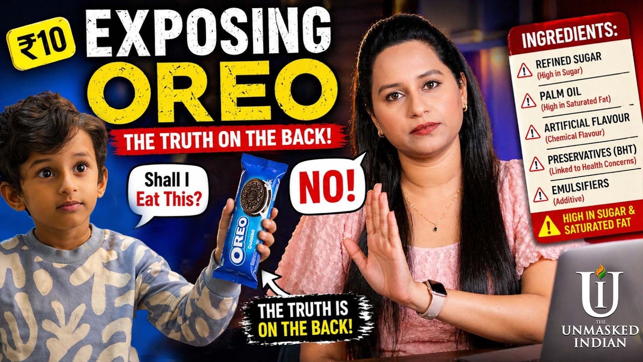 The Oreo Lie: What India's Favorite Biscuit Is Really Made Of | Chandni TUI | Oreo Exposed