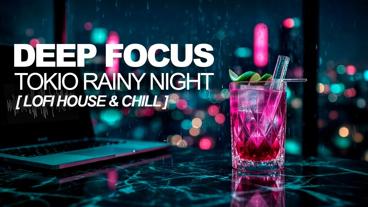 Deep Focus Tokyo 🏮 Shibuya Rain for Coding & Study Chill - Lofi Beats & Rainy Night