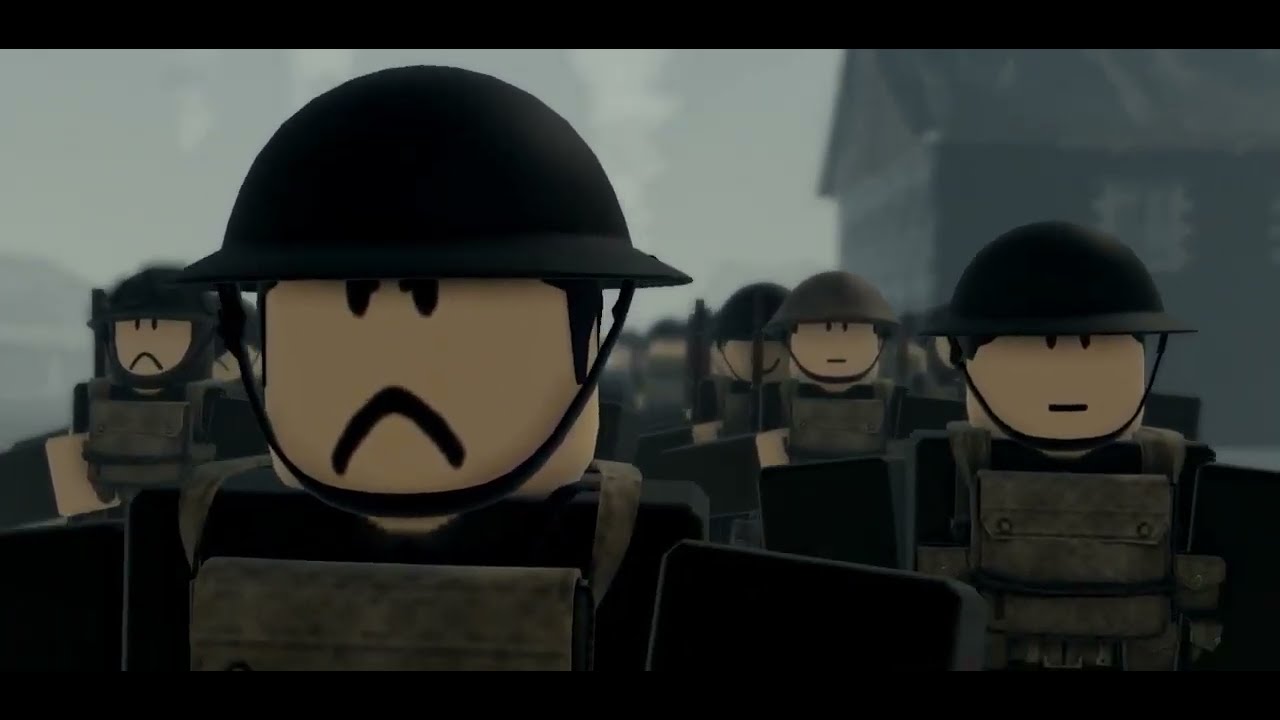 roblox journey's end ww1 march animation
