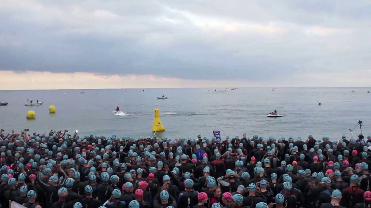 Ironman France-Nice 2013 Swim Start