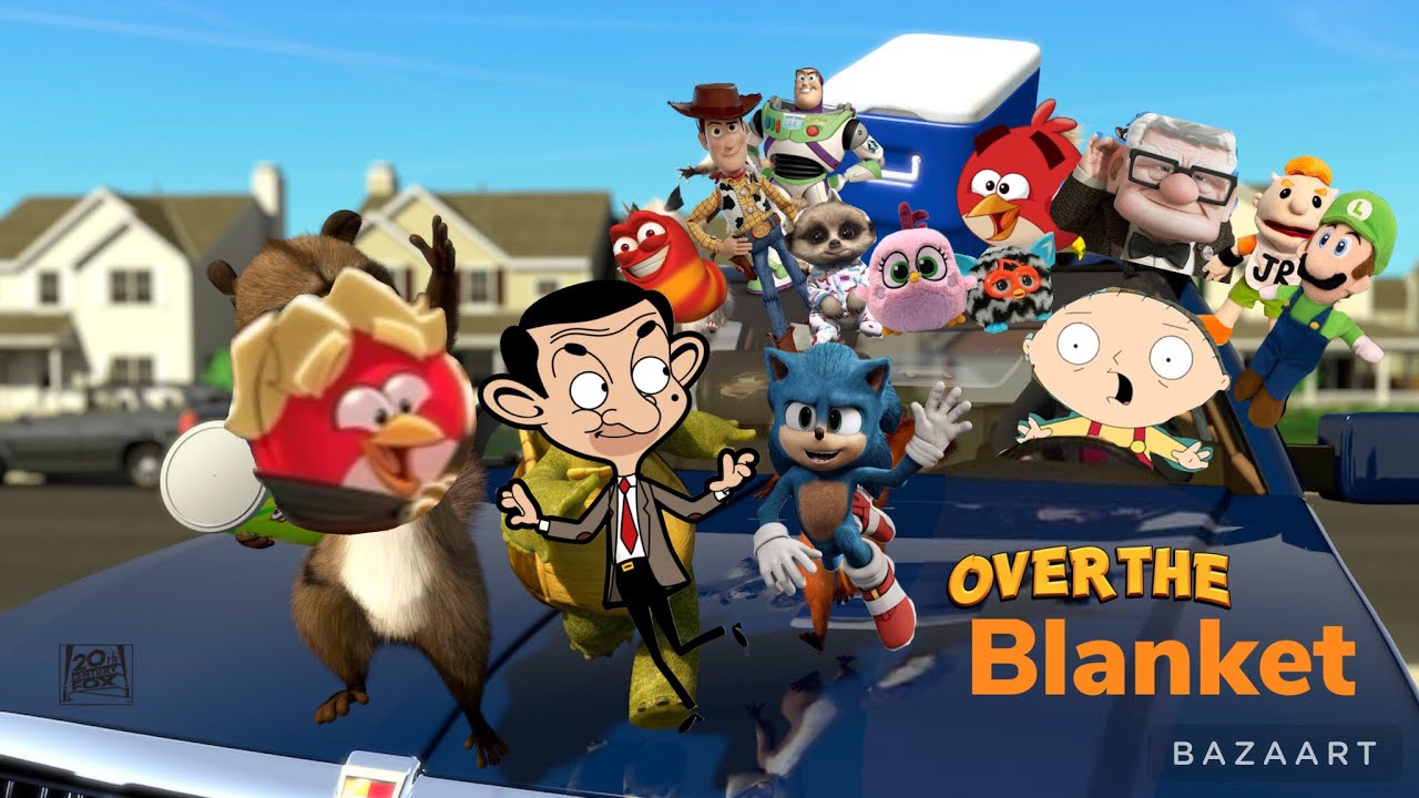 Over The Blanket Part 4 Woody Playing died/meet zurg/Dugs chase Mr Bean and Luke Skywalker￼￼
