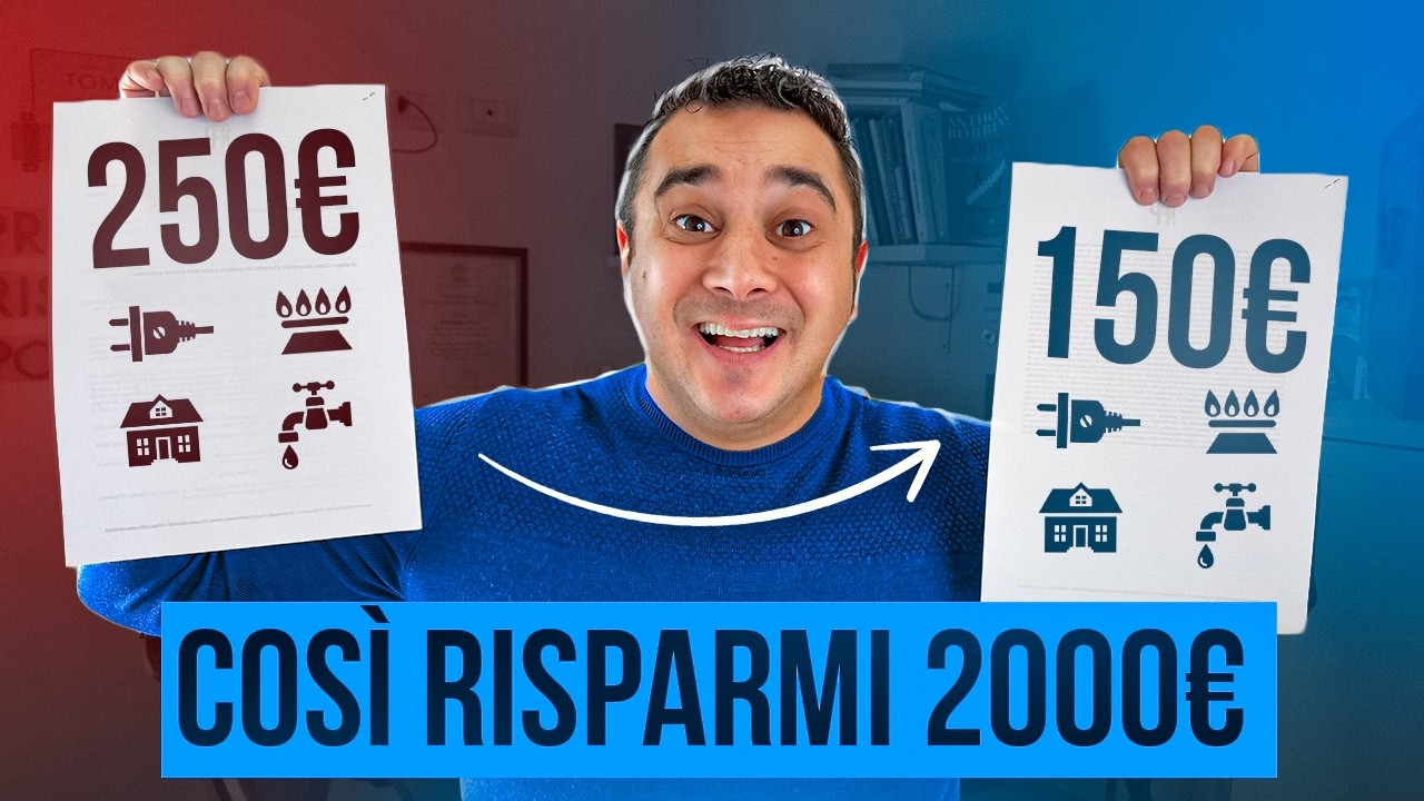 Come RISPARMIO 2000 &euro; l'anno sulle SPESE DI CASA