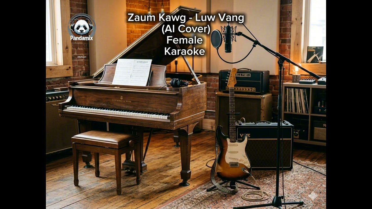 Zaum Kawg - Lue Vaj (AI Cover) Female Karaoke 