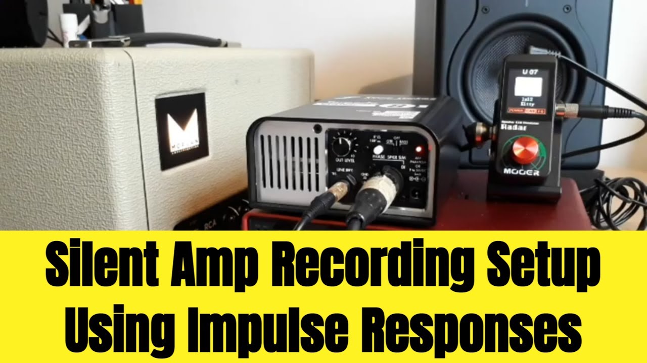Silent Amp Recording Torpedo Captor, Morgan Amp, Mooer Radar