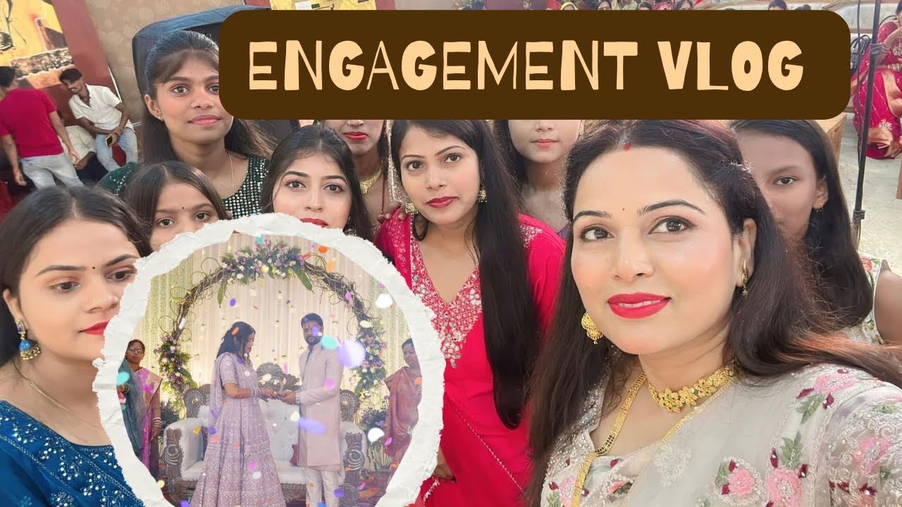 Behan Ka Engagement 💍 || Engagement Look 🧚‍♀️#ranchi #enggagement #jharkhand #india 