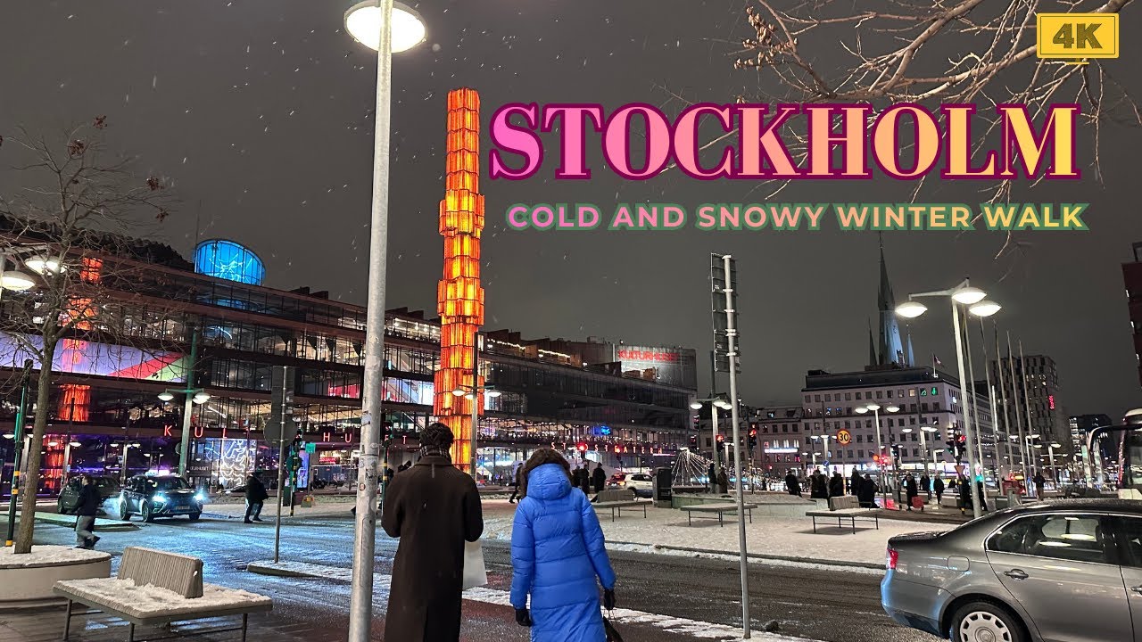 Winter Walk in Stockholm 🇸🇪