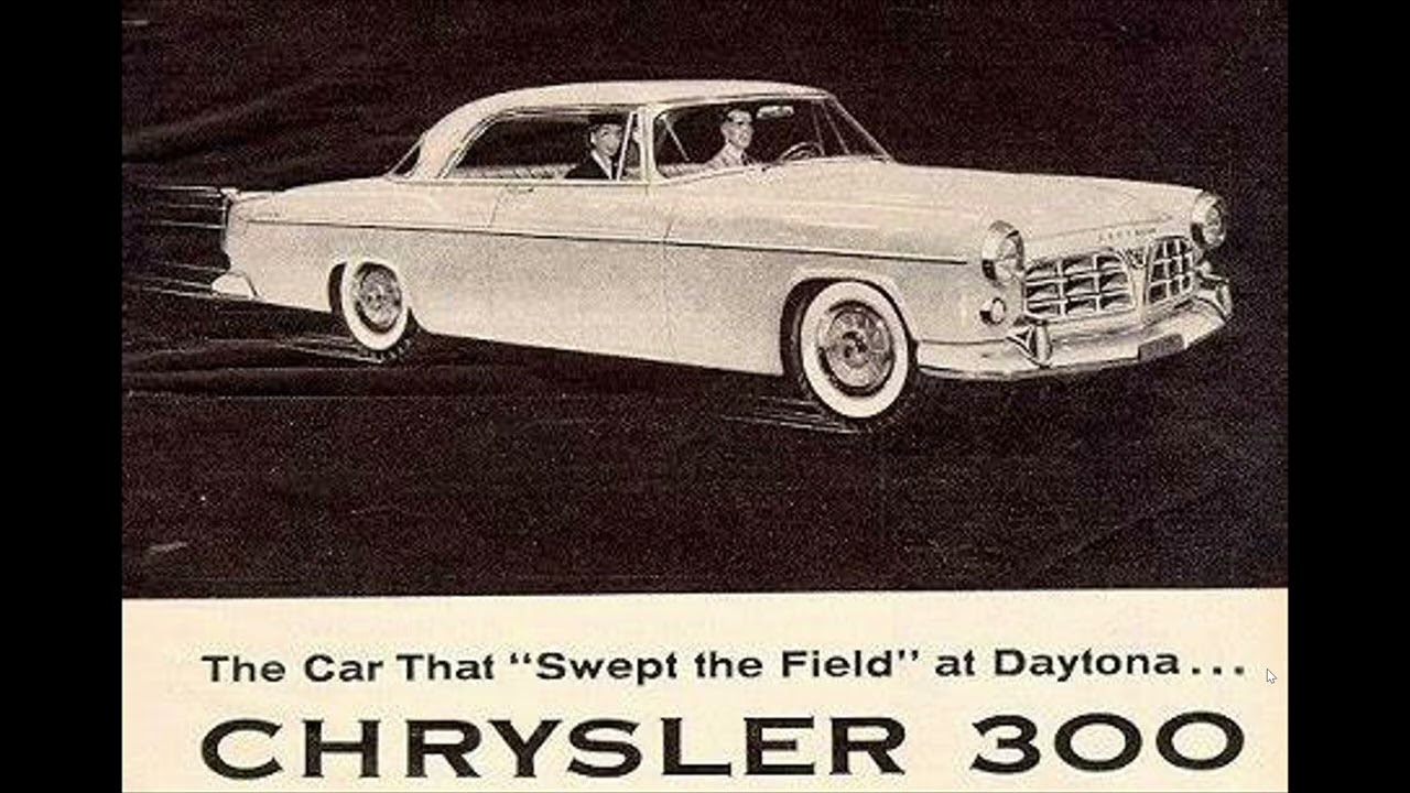 Chrysler 300 Letter Series. 1955 to 1965.