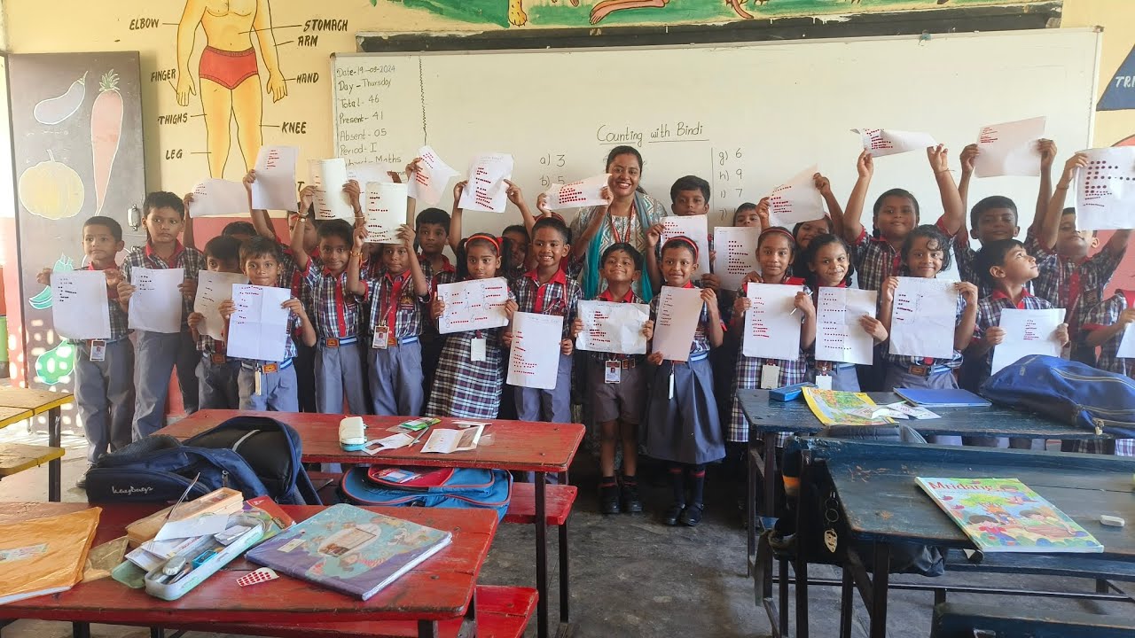 Counting with Bindi_Numbers from 1to9_Maths_class1