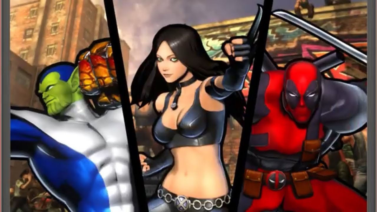 Requested ULTIMATE MARVEL VS. CAPCOM 3 X-23/Super-Skrull/Deadpool Arcade Gameplay