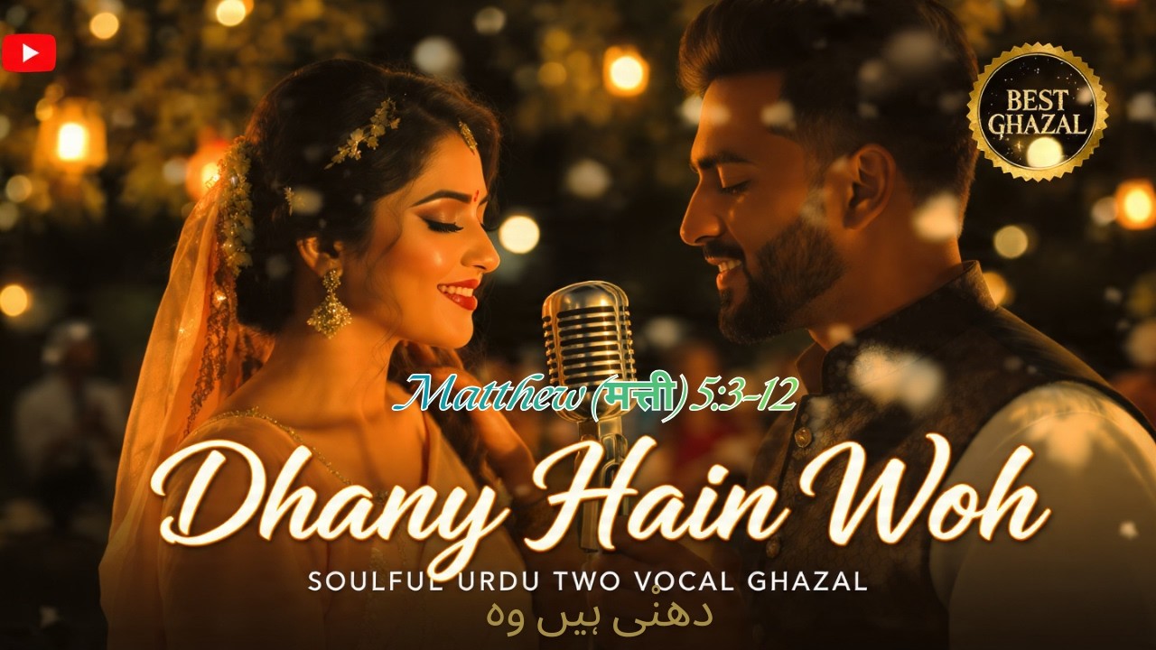 Dhany Hain Ve | धन्य हैं वे | دھنْی ہیں وہ - Inspired by the Beatitudes (Two Vocal Ghazal) #ghazal