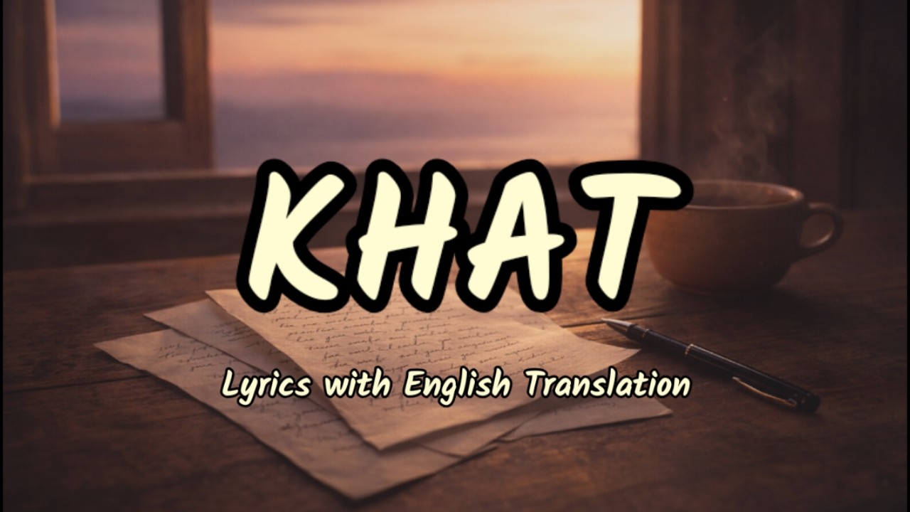 Khat (Lyrics/English Translation)- Navjot Ahuja | khat likhun tere liye