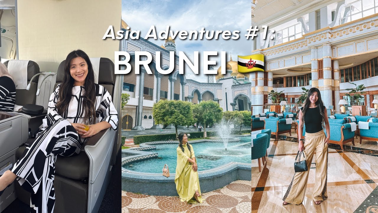 Is BRUNEI Worth Visiting? 🇧🇳 | Royal Brunei Business Class Review, Empire Hotel Stay & City Tour!