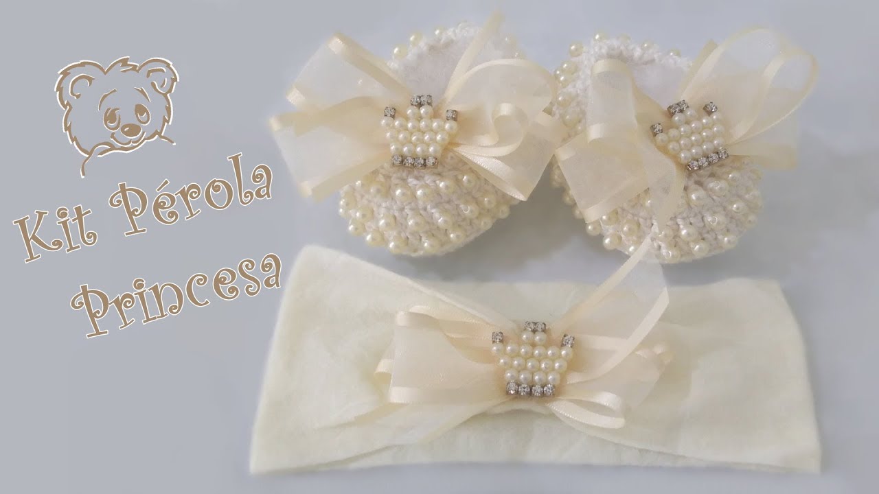 Kit Pérola Princesa - Tamanho RN  -  por @ArteeManhaKids