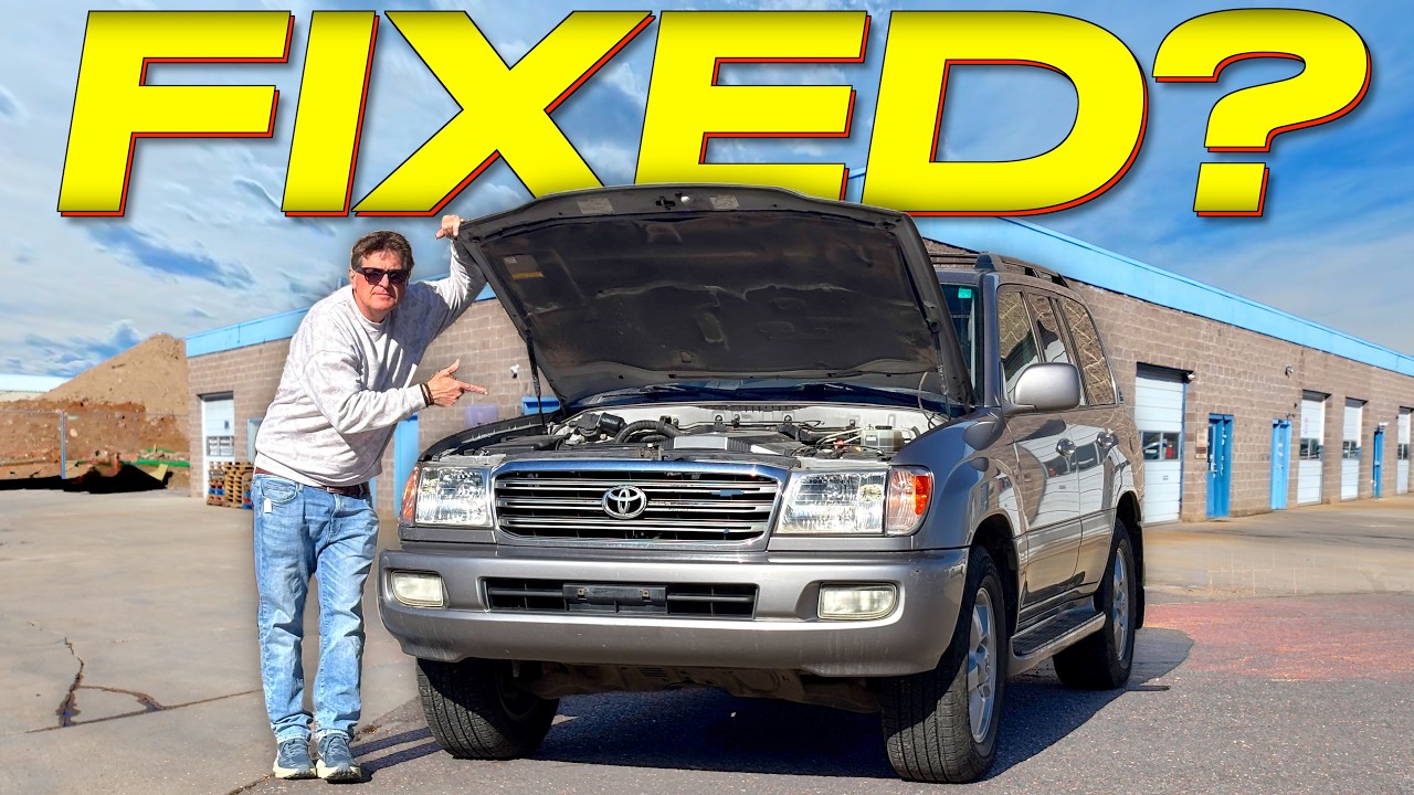 Вы не поверите, как нам повезло починить наш сломанный Toyota Land Cruiser!