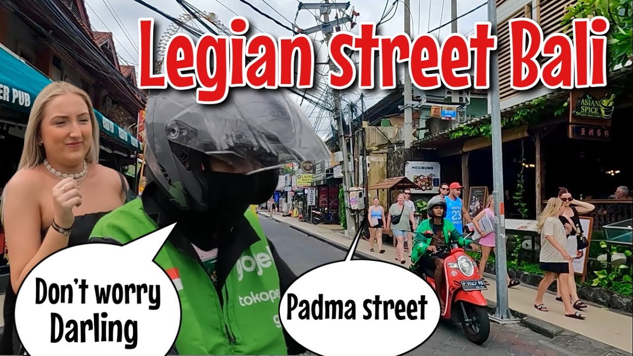 Current situation on Padma and Legian street Bali