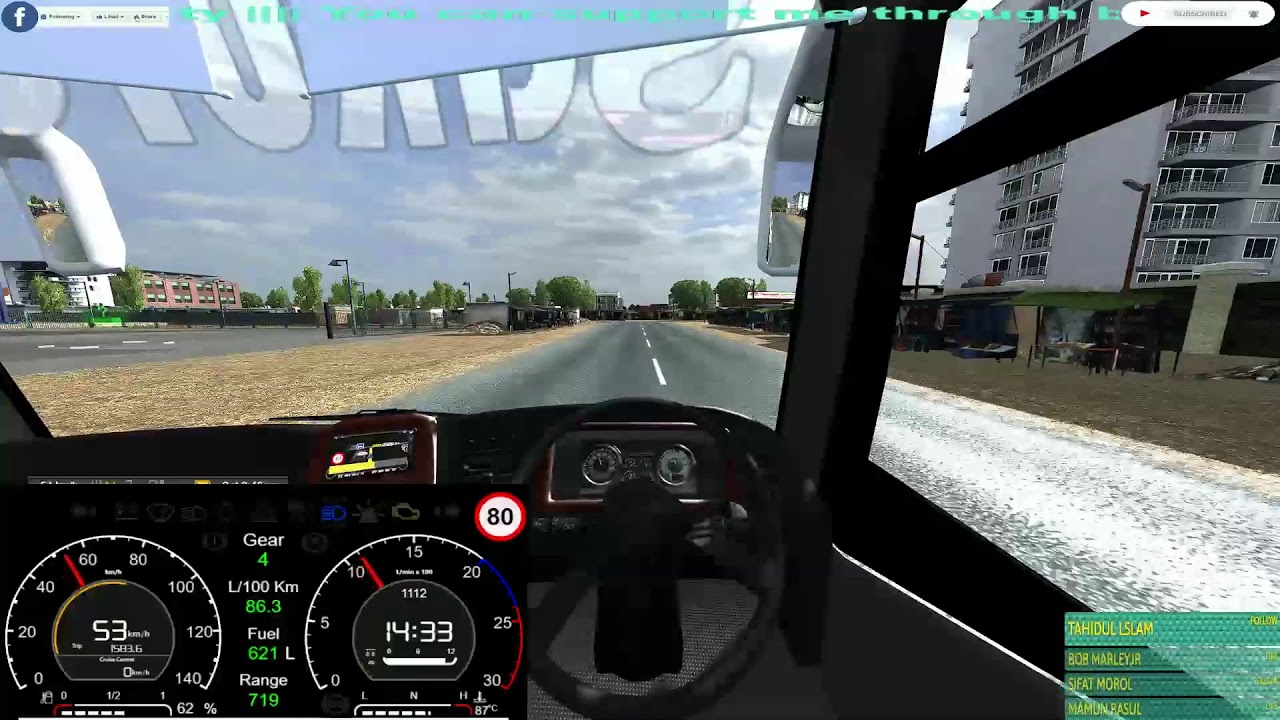 Borishal To Dhaka | New Packet Bus | Haidar Ali | KBZ Gaming | 2020