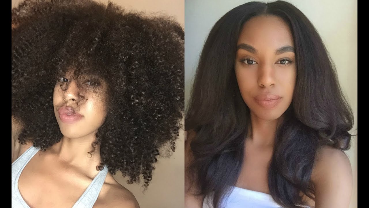 Flat ironing Natural Hair part 3! How I finally made it work for me!
