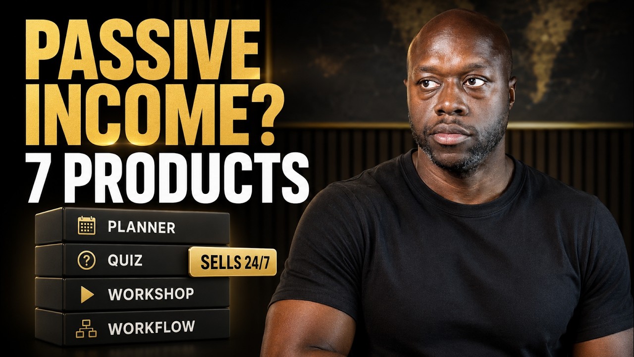 EASY PASSIVE INCOME IDEA | How I make money selling digital products