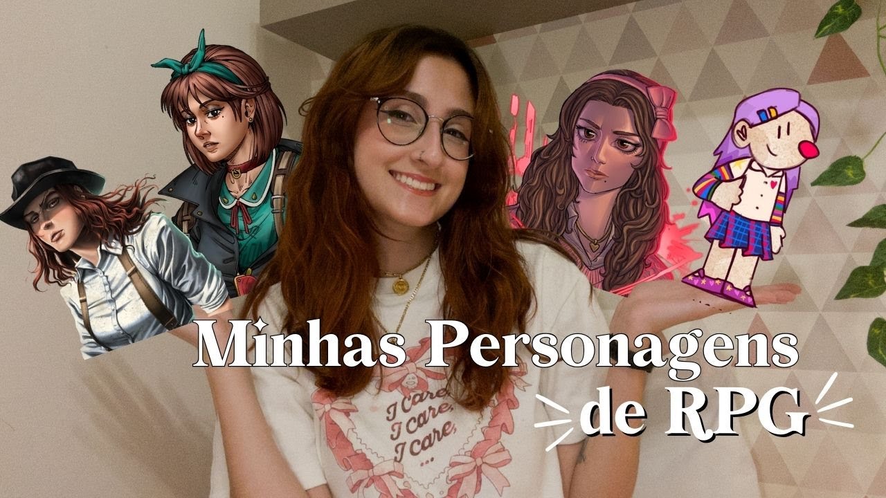 Como criei minhas personagens de RPG