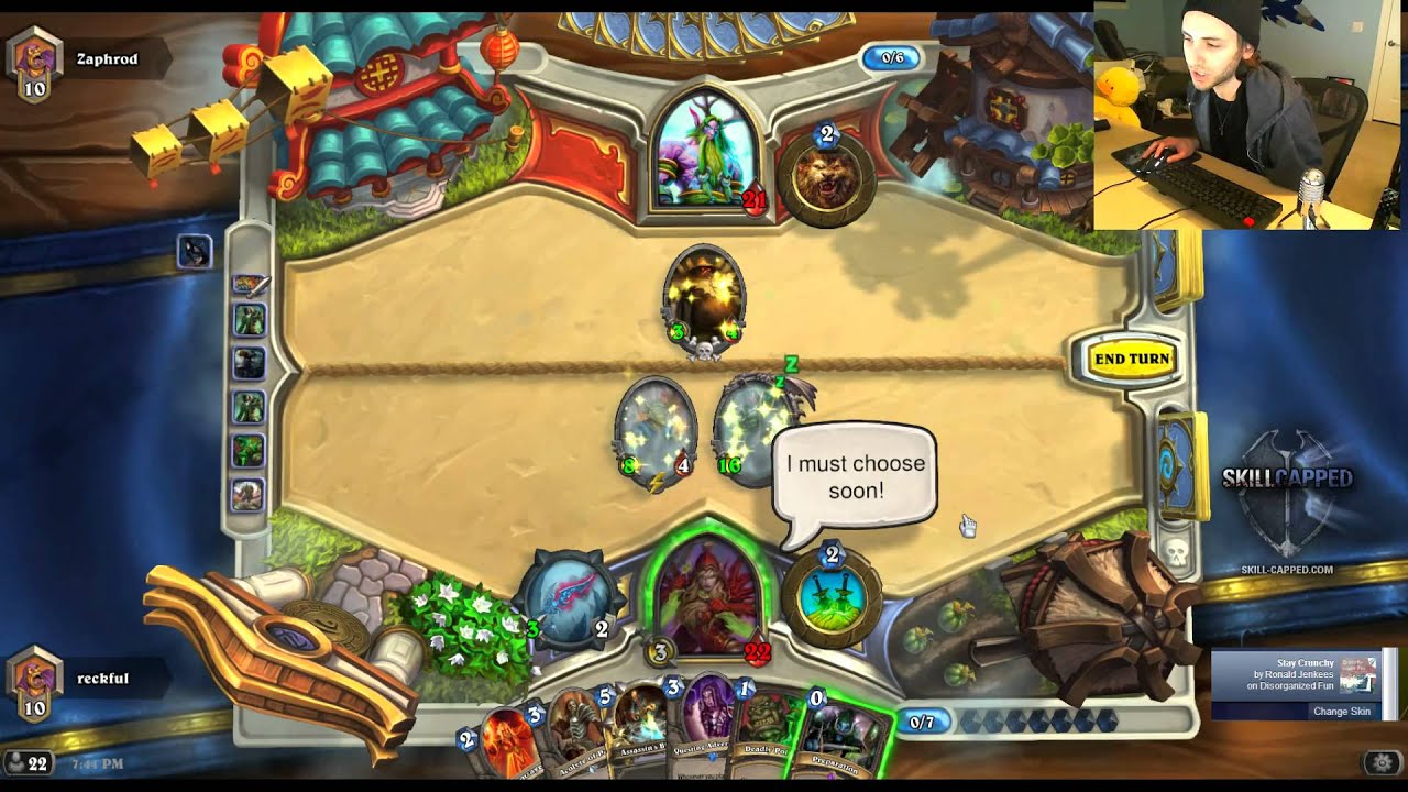 Reckful Miracle Rogue 3 (Hearthstone)