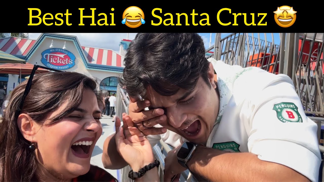 Best hai Santa Cruz Beach 😍 | the mridul | pragati | Brosis vlogs