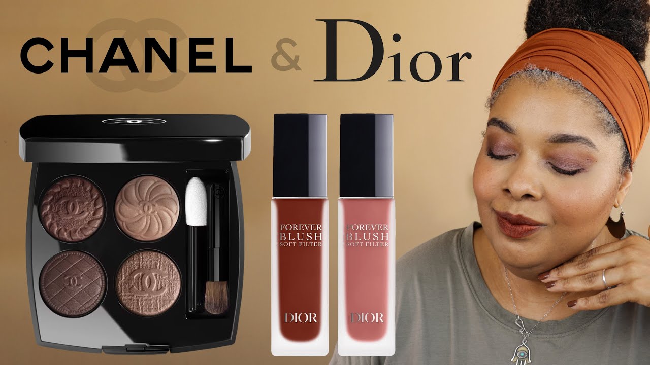 New Chanel Boutons Couture Eyeshadow Quad, Dior Oud & Peony Soft Filter Blushes