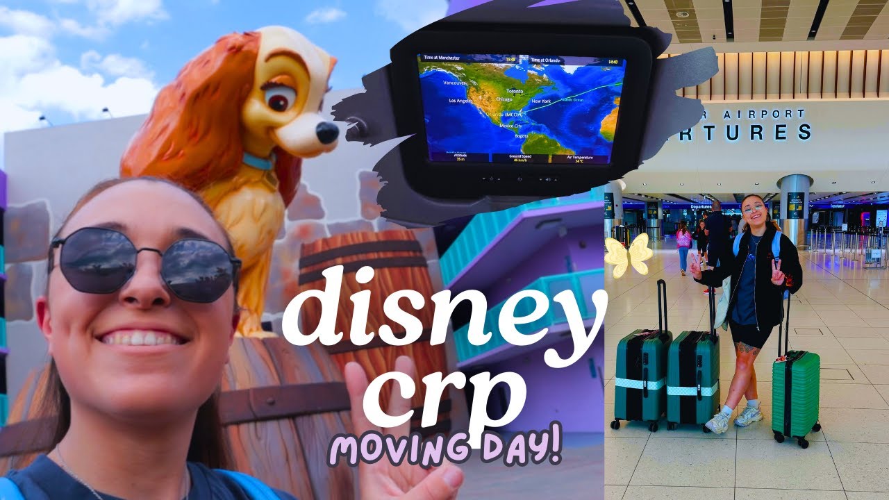 moving to disney world for an entire year!! • disney crp 2024 • ✨