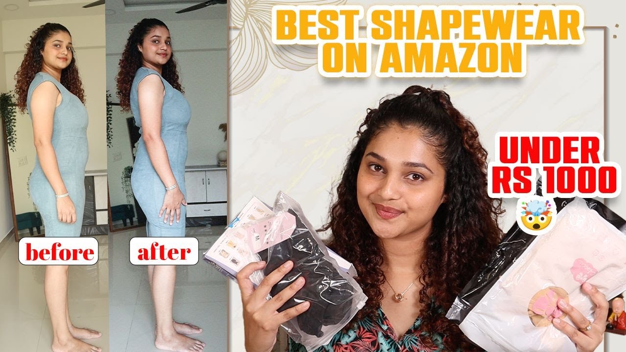 HOW TO MAKE YOUR WAIST LOOK SMALLER | Best Shapewear on Amazon under Rs 999/- only |