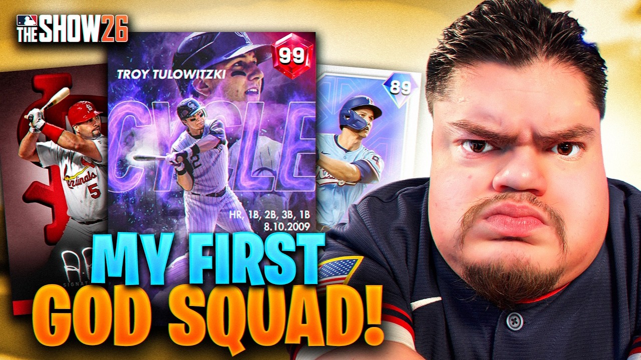 My First God Squad of MLB The Show 26 is Insane!
