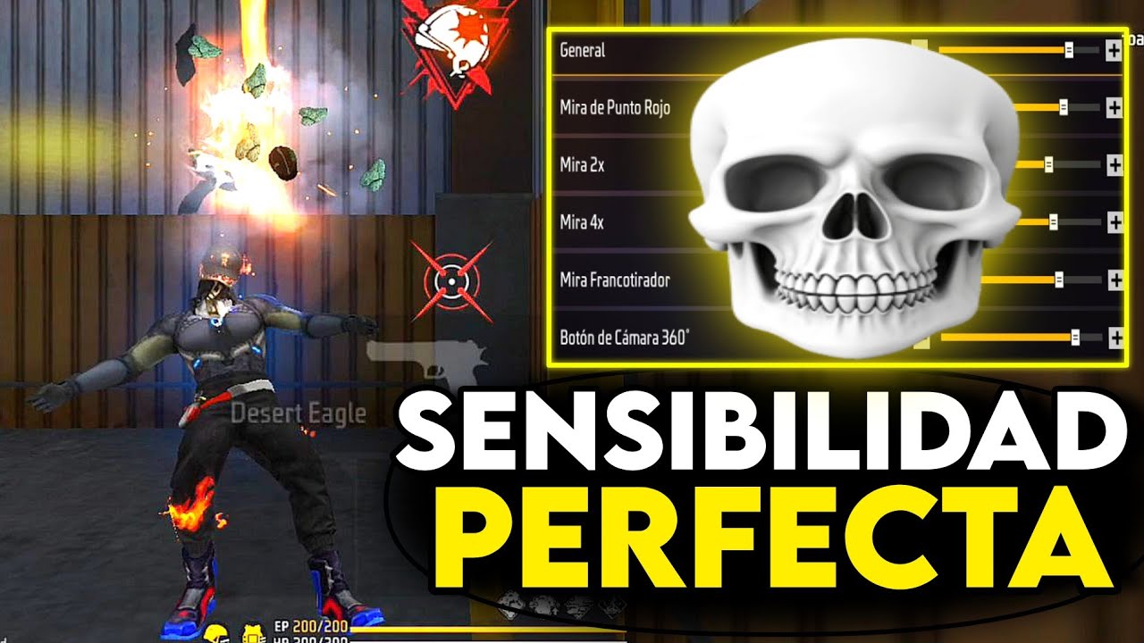 SENSIBILIDAD + BOTÓN PERFECTO FREE FIRE🎯SIN DPI PARA DAR TODO ROJO |NUEVA ACTUALIZACIÓN 2025✅