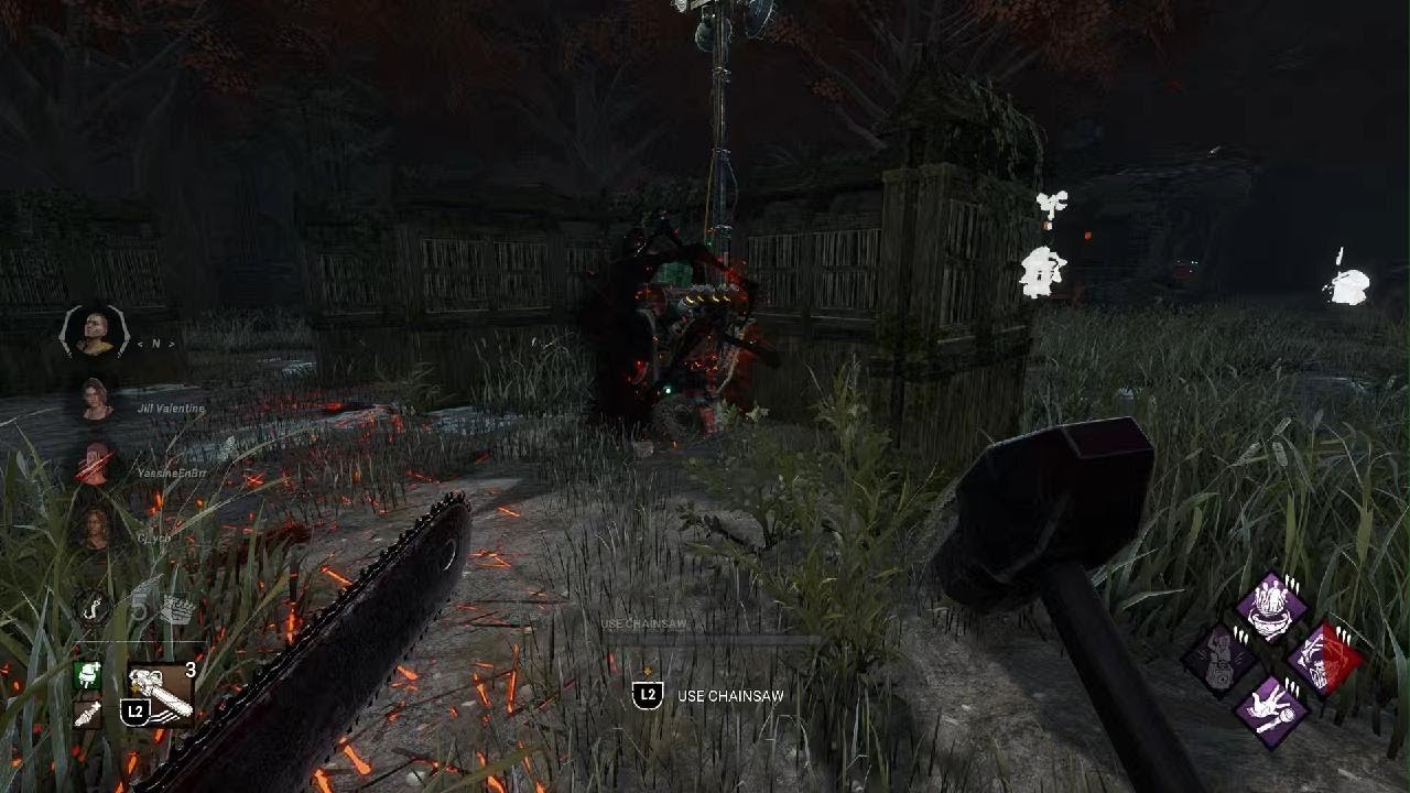 Dead by Daylight hacker in game