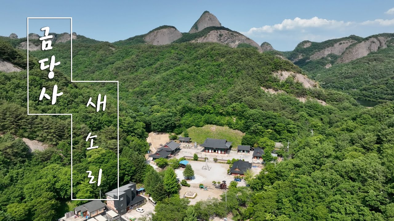 마이산 품안에 금당사, 금당사 새소리/In the arms of Maisan, Geumdangsa Temple/마이산 금당사
