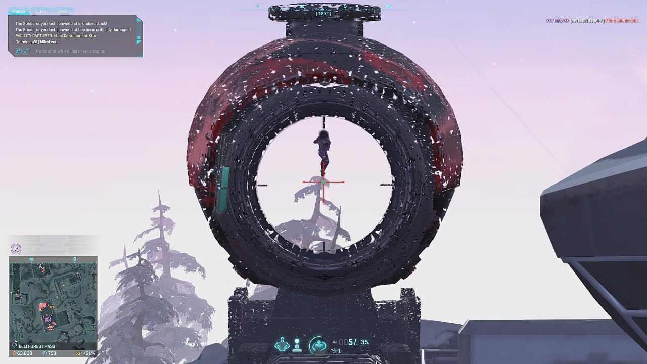 elusive montage #9 (PlanetSide 2 Infiltrator Gameplay and XDefiant Sniping)