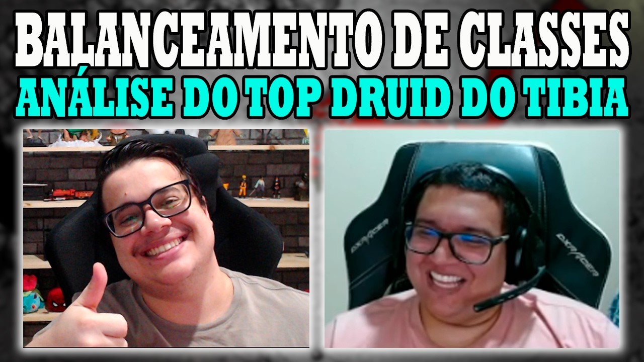 DEJAIR TOP 1 DO TIBIA ANALISANDO O BALANCEAMENTO DE CLASSES - EPIS&Oacute;DIO 1 DRUIDS