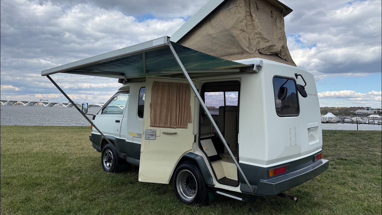 1991 Toyota TownAce PopTop Camper AmCraft Diesel engine 4WD
