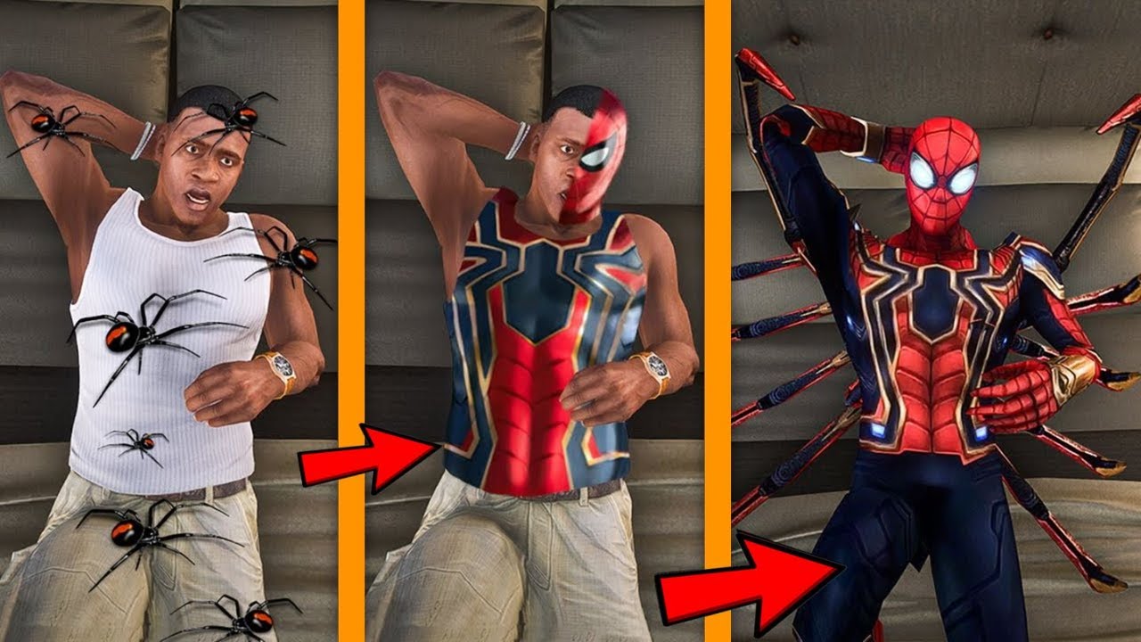 FRANKLIN BECOME SPIDER-MAN in GTA 5