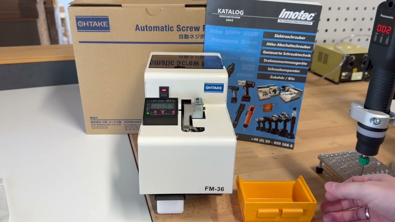 Screwpresenter FM-36B Series quick introduction