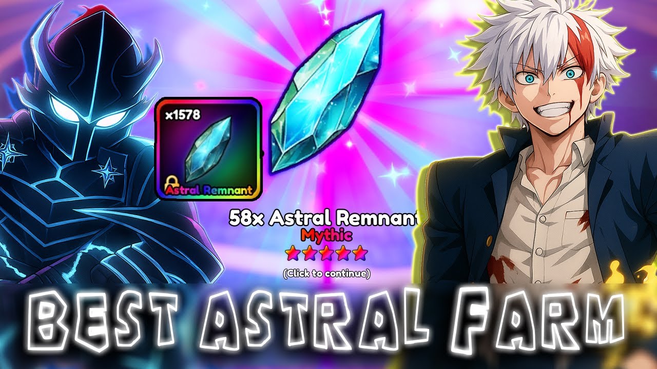 Best Astral (Rerolls) Farm in Anime Power Defense Roblox + Best Team for Farm and How to Place