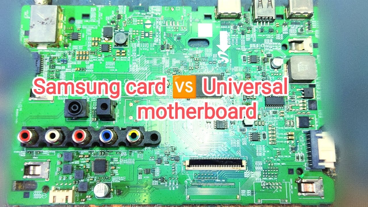 samsung card 🆚 universal motherboard
