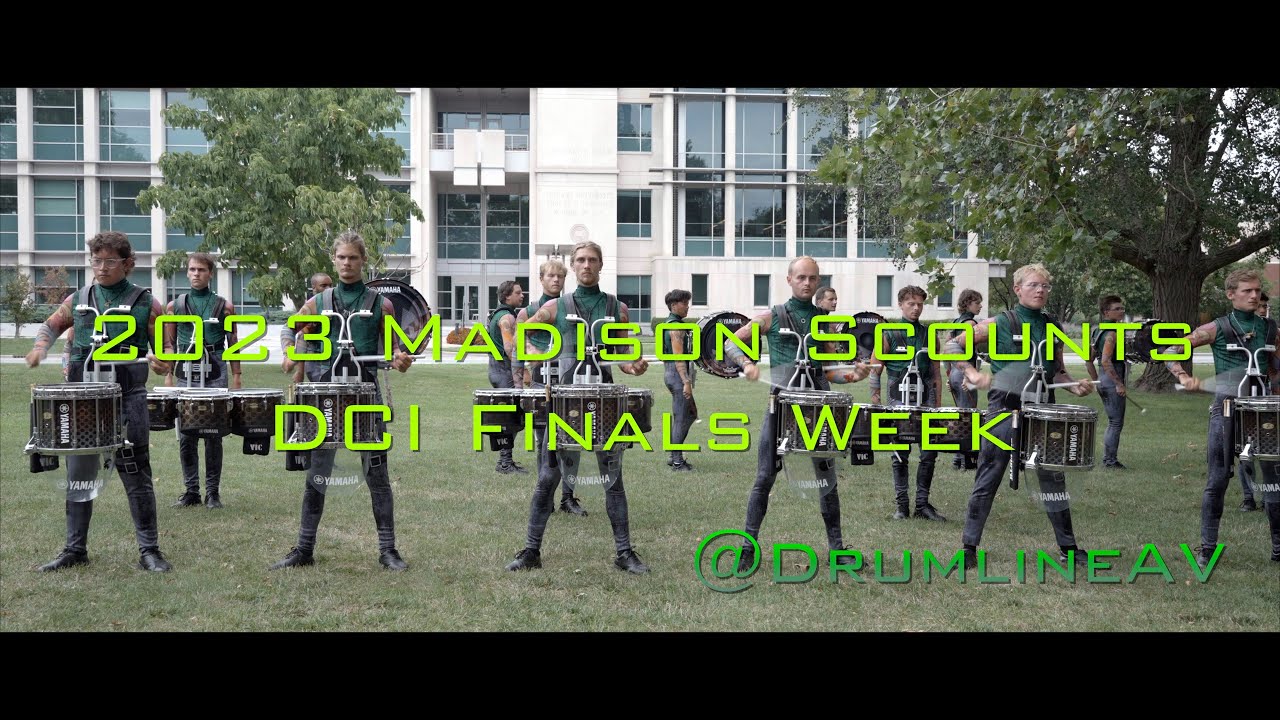 2023 Madison Scouts Drumline DCI Finals Week