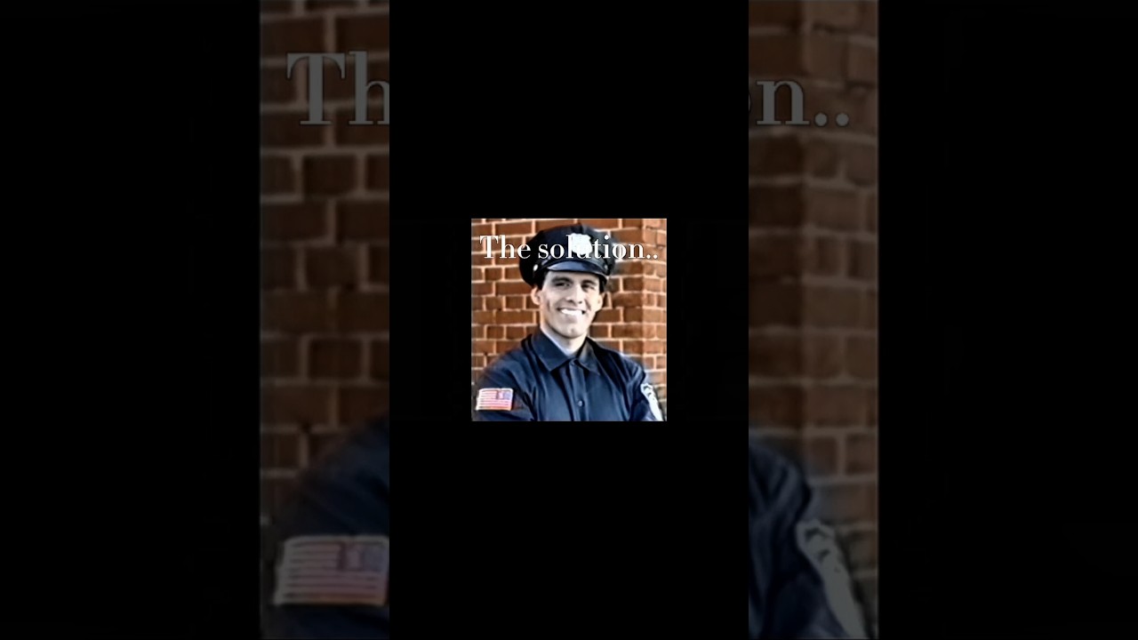 Officer Nathan Cole is the solution.........🔥