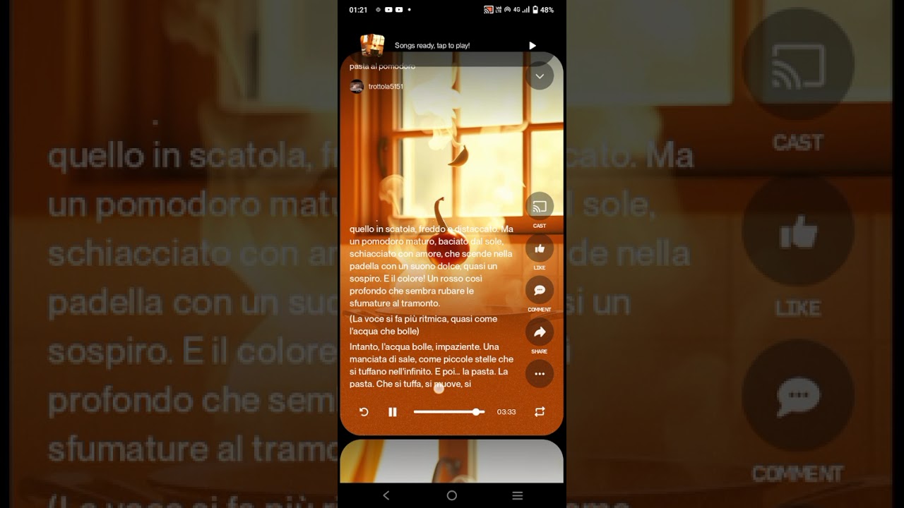 Pasta al pomodoro 🍅