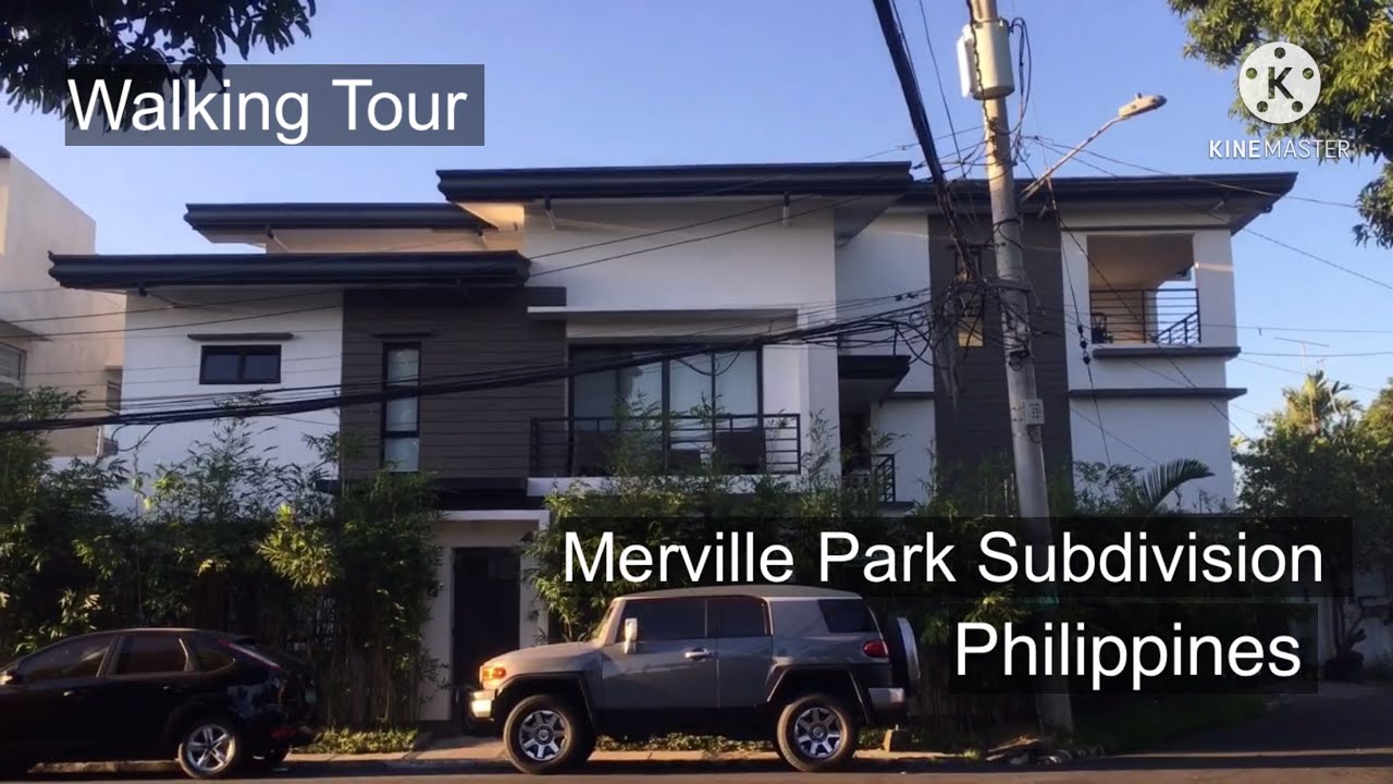 Merville Park Subdivision, Parañaque City, Philippines Walking Tour