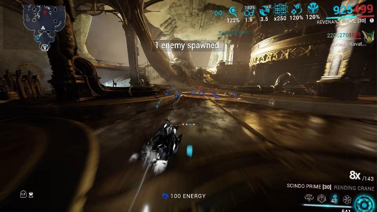 Warframe Scindo Prime kill a Juggernaut 225 lvl in 1 hit.