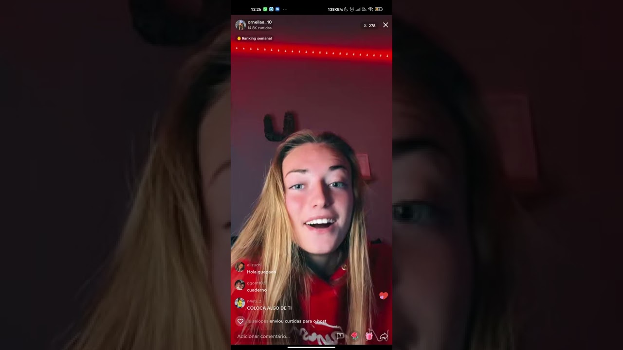 live ornella vignola via tiktok 16/01/22 (parte 2)